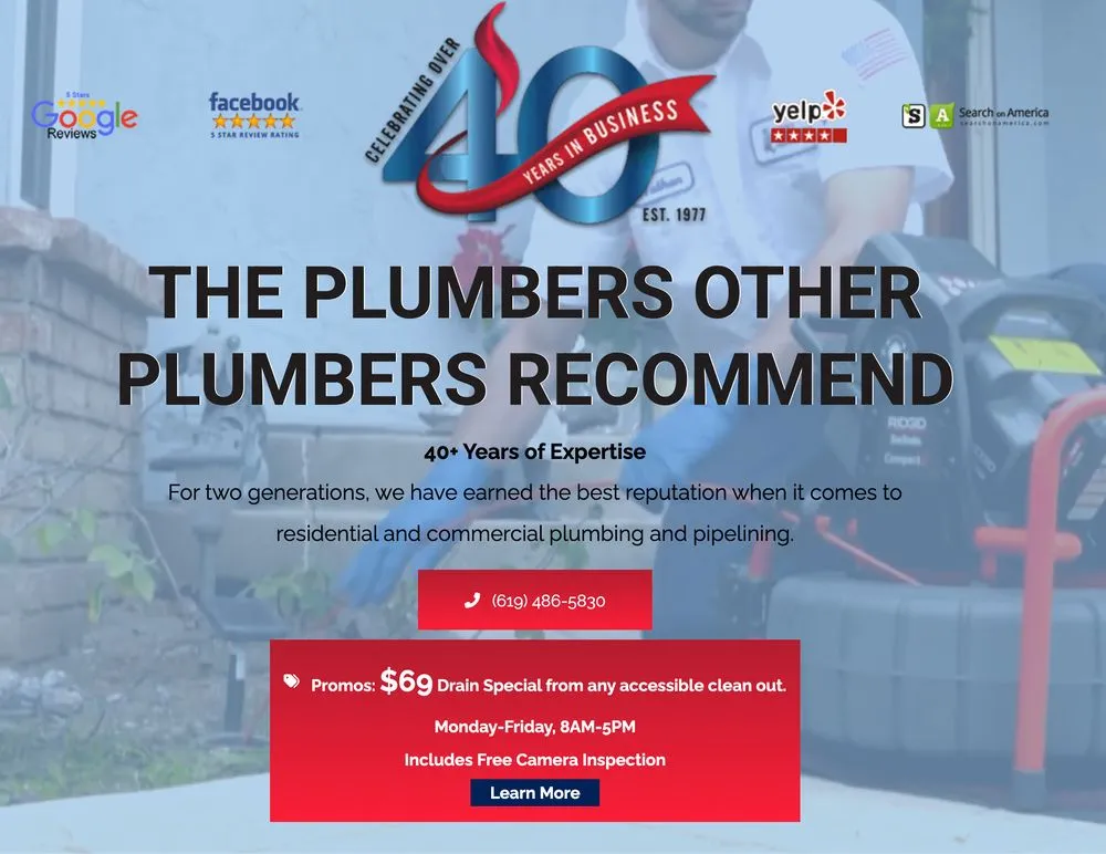 Slide of Perry Plumbing & Pipelining