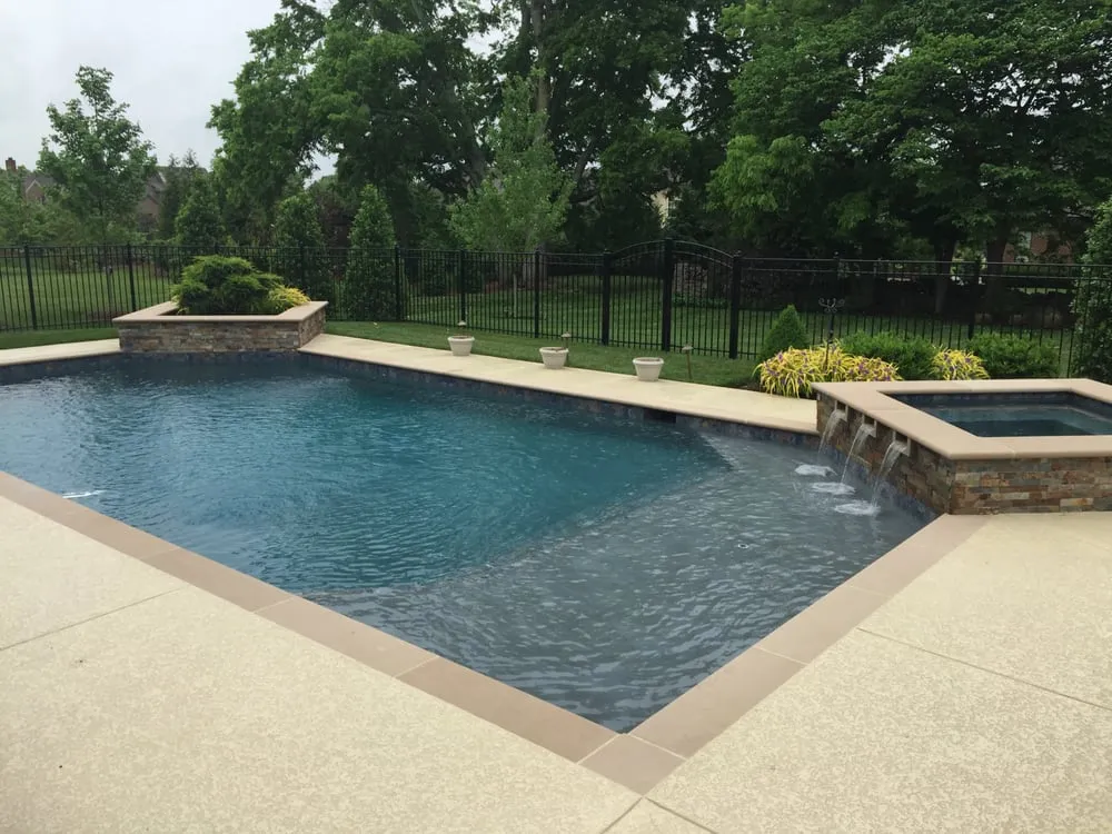 Slide of Perry Pool & Spa