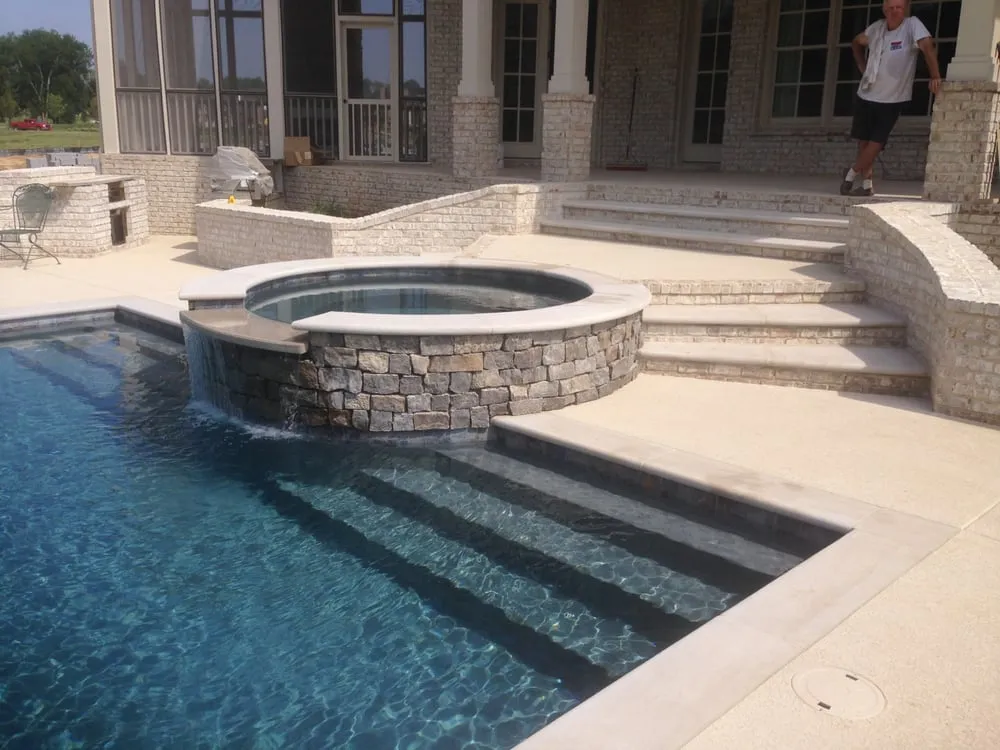 Slide of Perry Pool & Spa