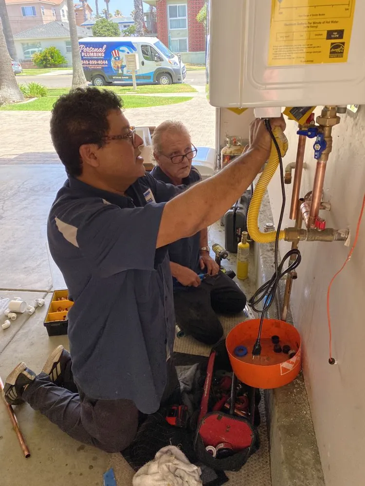 Professional pipe repair for homes in Oceanside, CA by Personal Plumbing Heating & Air Conditioning