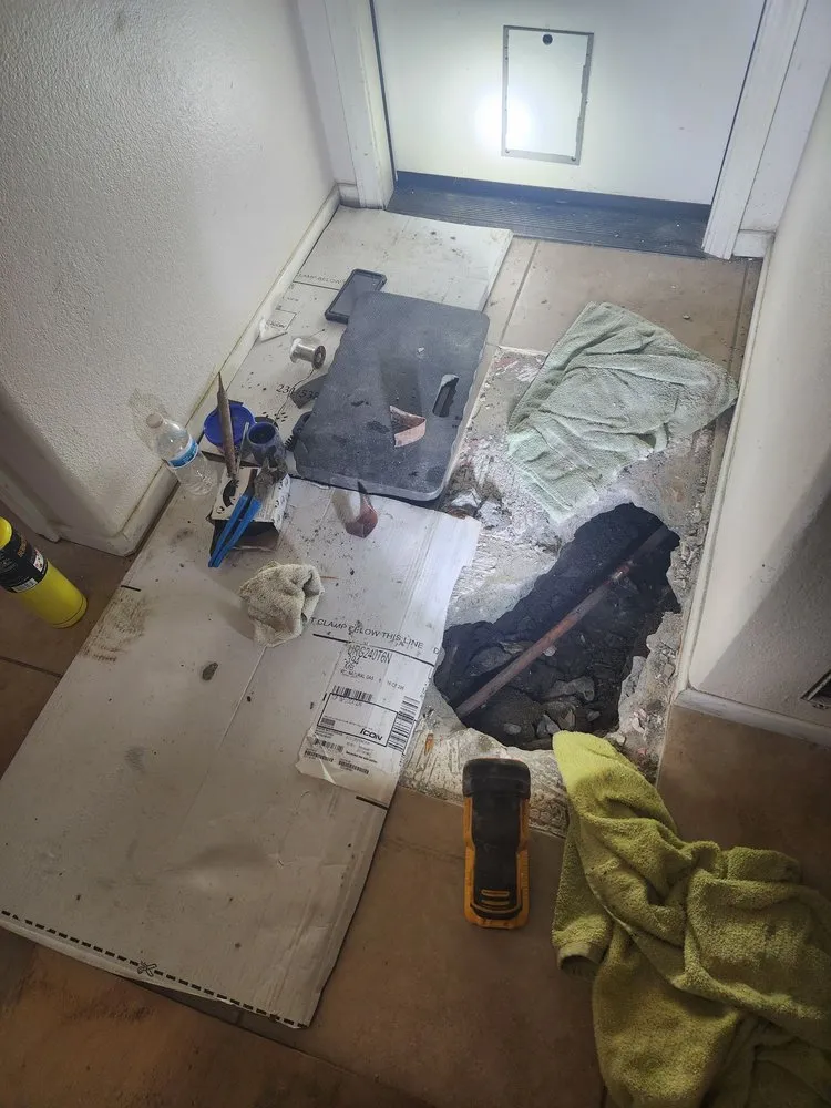 Slide of Peter Mikov is my plumber