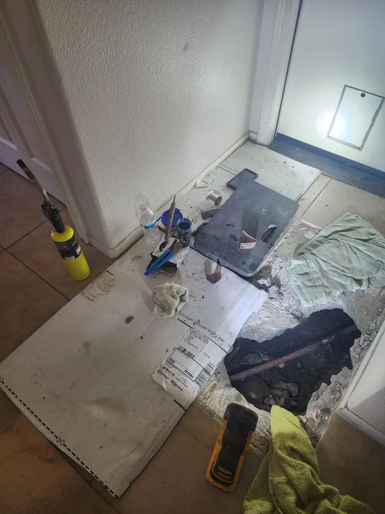 Slide of Peter Mikov is my plumber