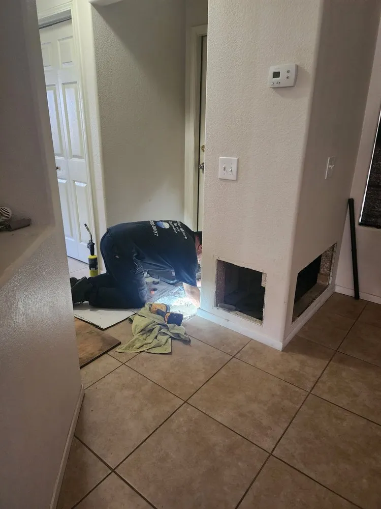 Slide of Peter Mikov is my plumber