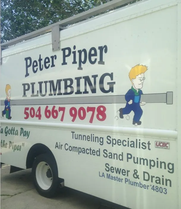 Slide of Peter Piper Plumbing