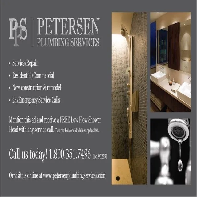 Slide of Petersen Plumbing Services