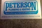 Slide of Peterson Plumbing & Heating Services