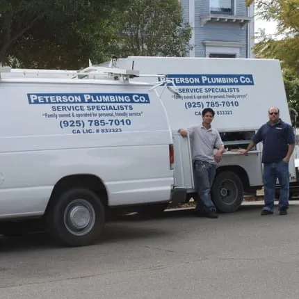 Slide of Peterson Plumbing