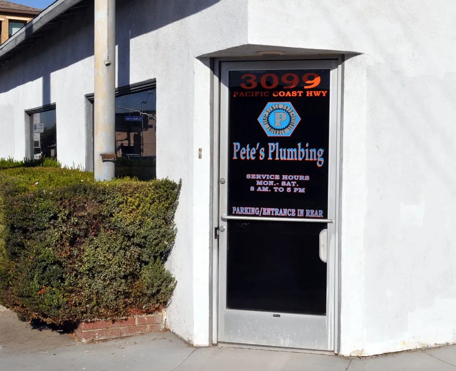 Slide of Pete's Plumbing