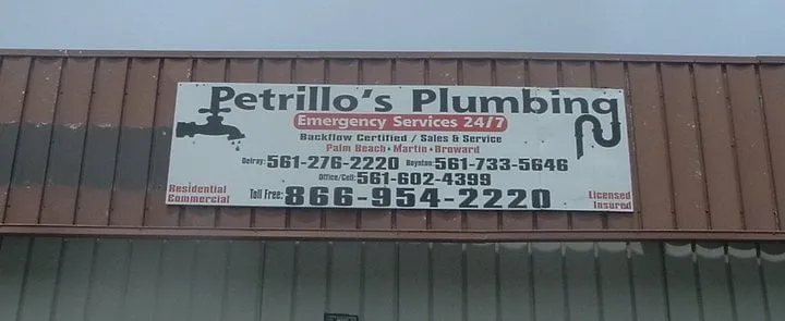 Slide of Petrillo's Plumbing