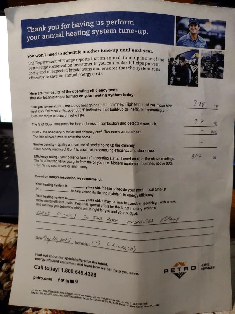 Slide of Petro Home Services