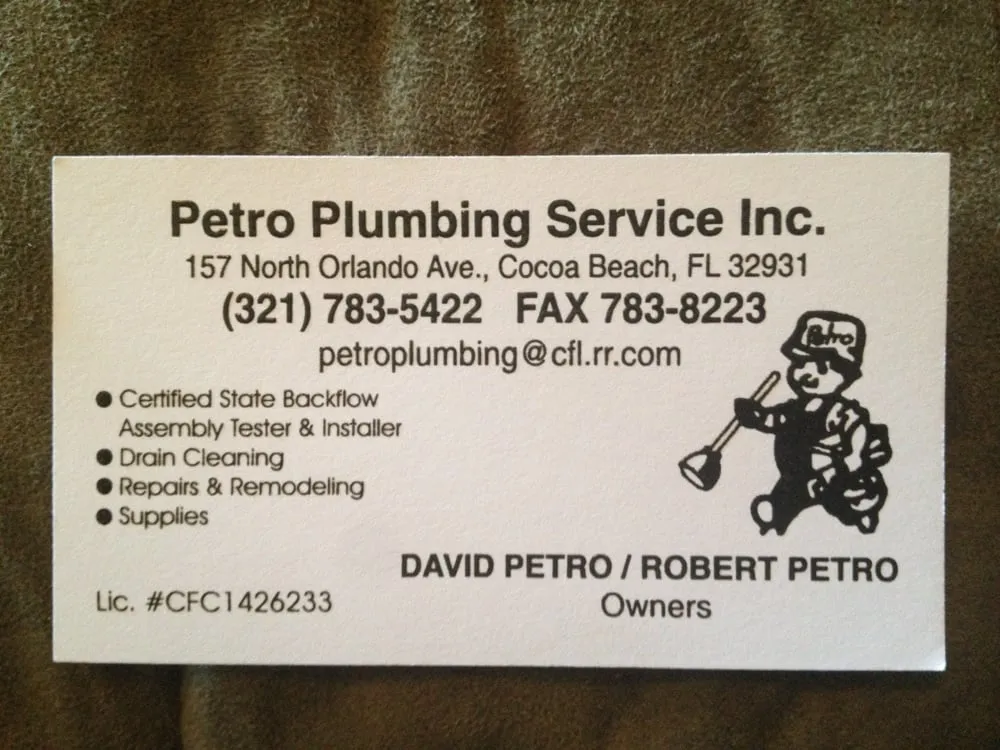 Slide of Petro Plumbing Service