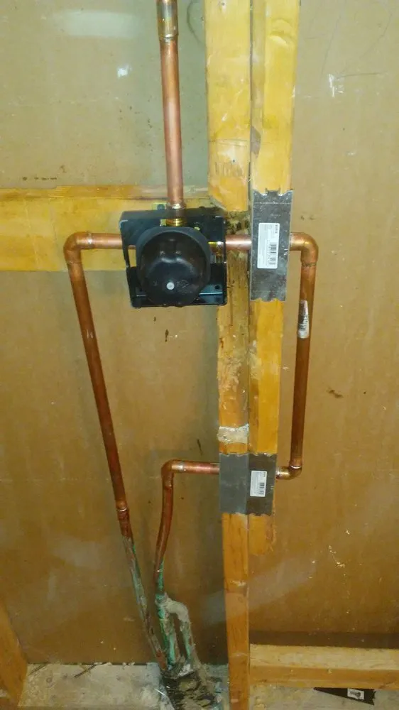 Slide of PEX Plumbing