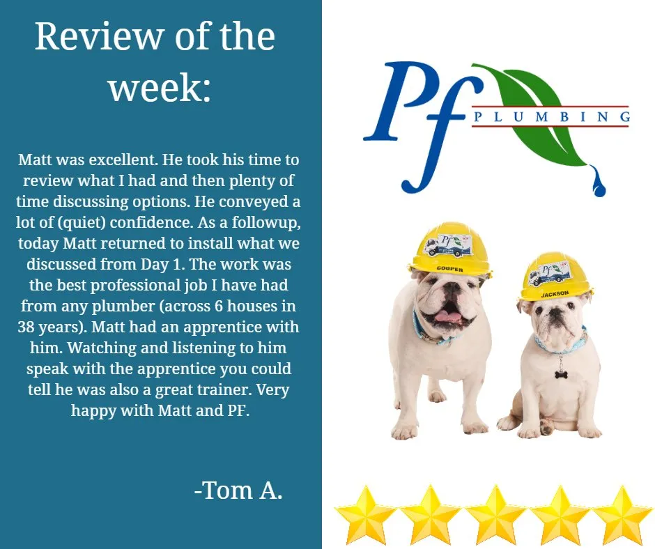 Quality pipe repair for homes in Winston-Salem, NC by PF Plumbing