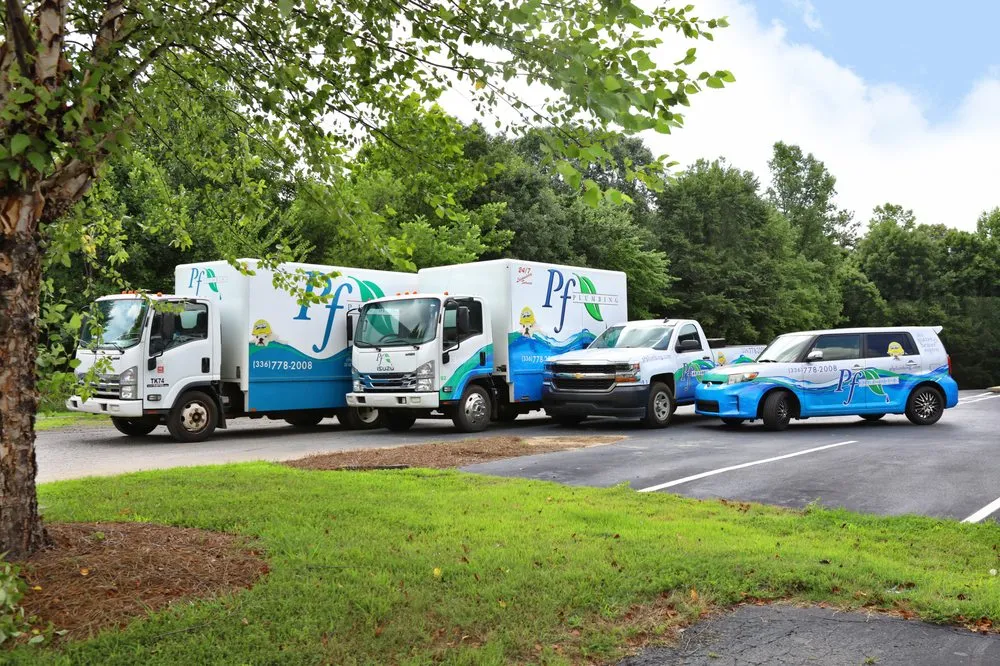 Emergency plumbing repair for homes in Winston-Salem, NC by PF Plumbing