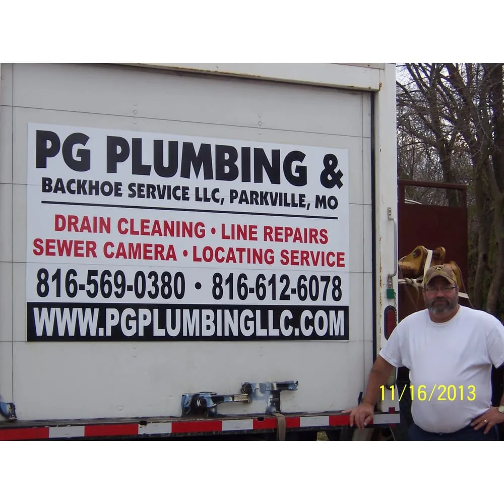 Slide of PG Plumbing & Backhoe Service