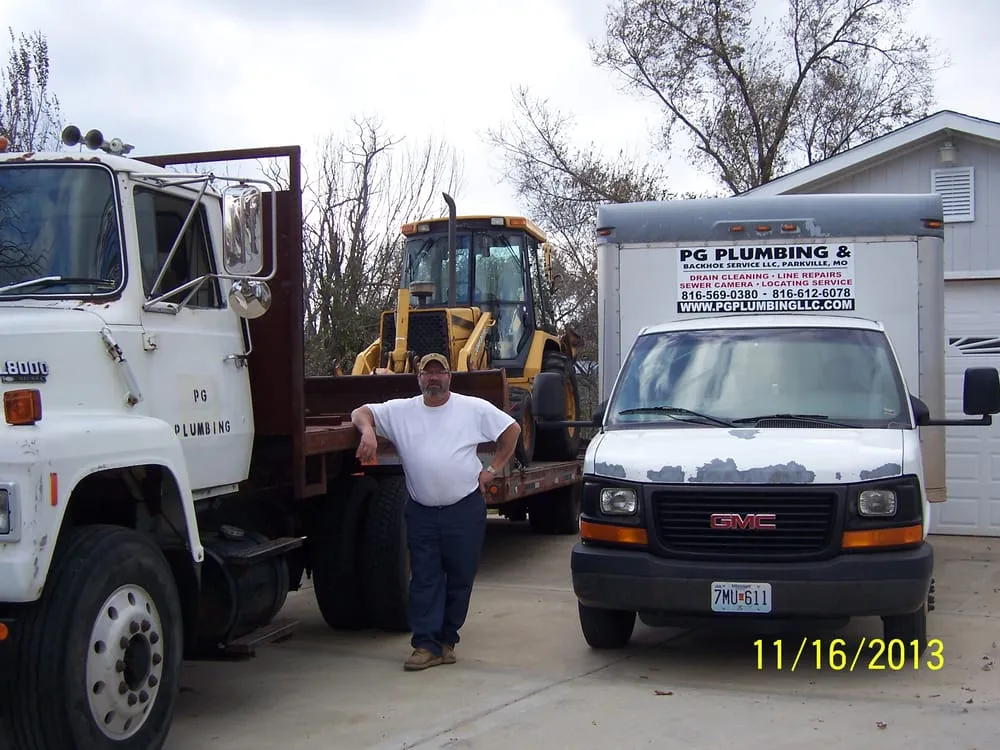 Slide of PG Plumbing & Backhoe Service