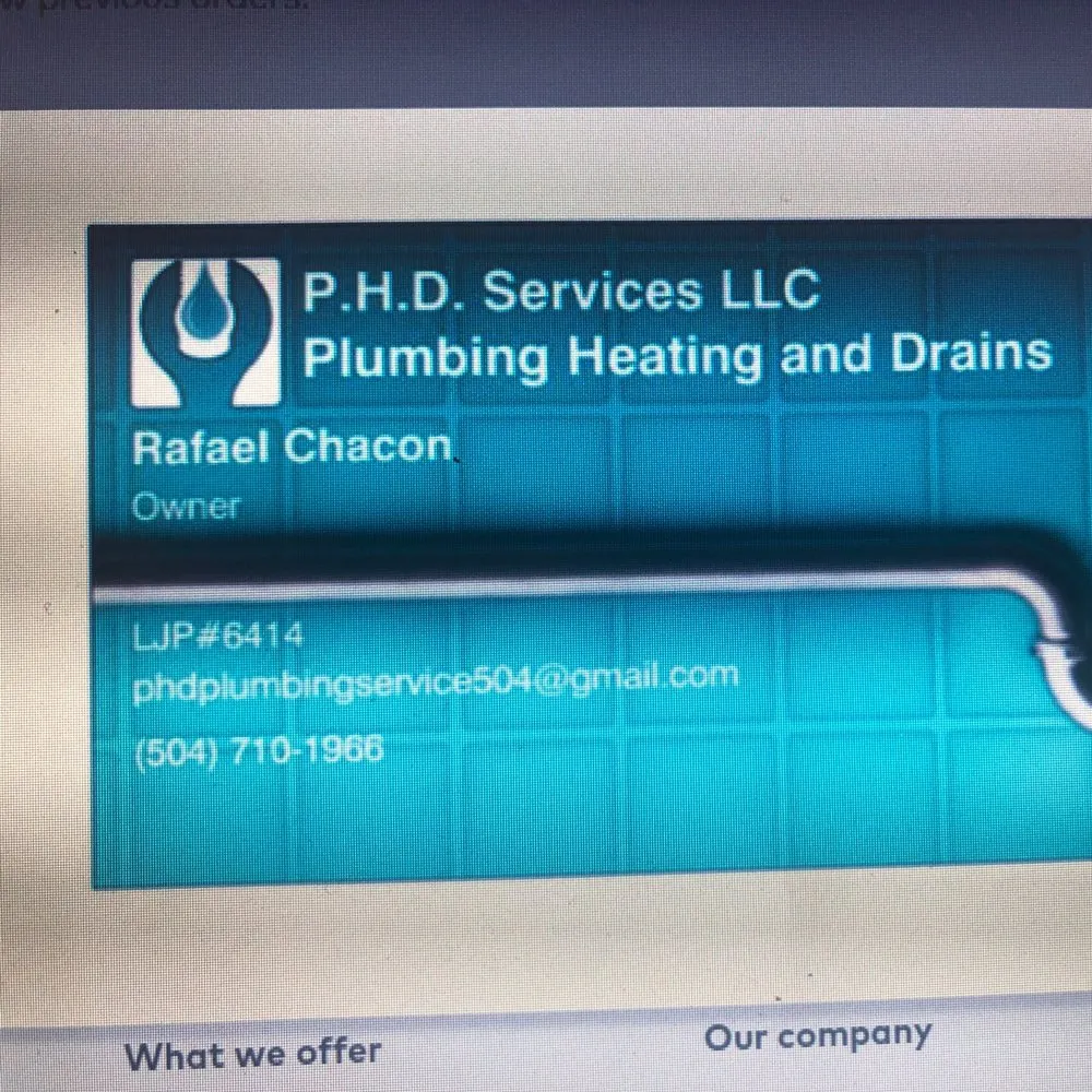 Slide of PHD Plumbing Services