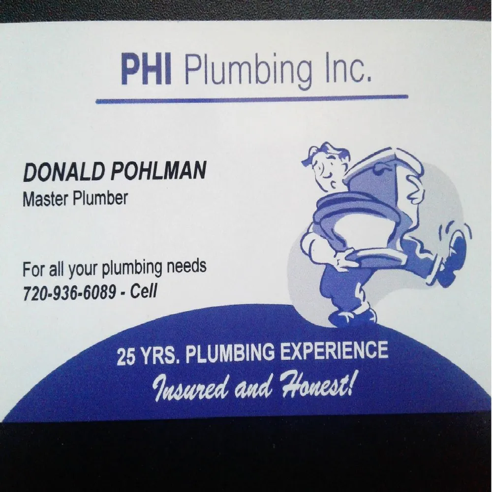Slide of PHI Plumbing Services
