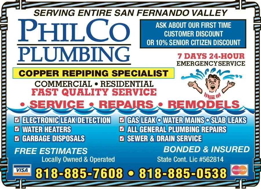 Slide of Philco Plumbing