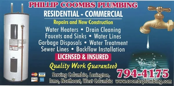 Phillip Coombs Plumbing Co. Inc. Logo