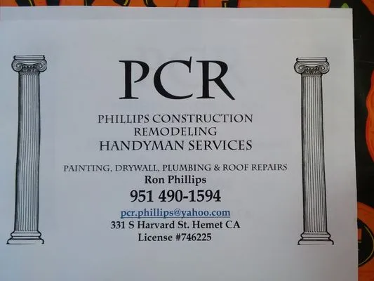 Phillips Construction & Remodeling Logo