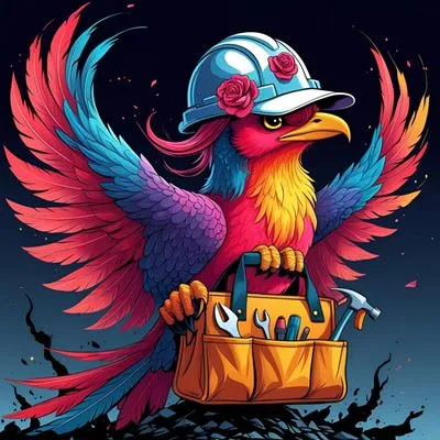 Phoenix Rose Restoration Logo