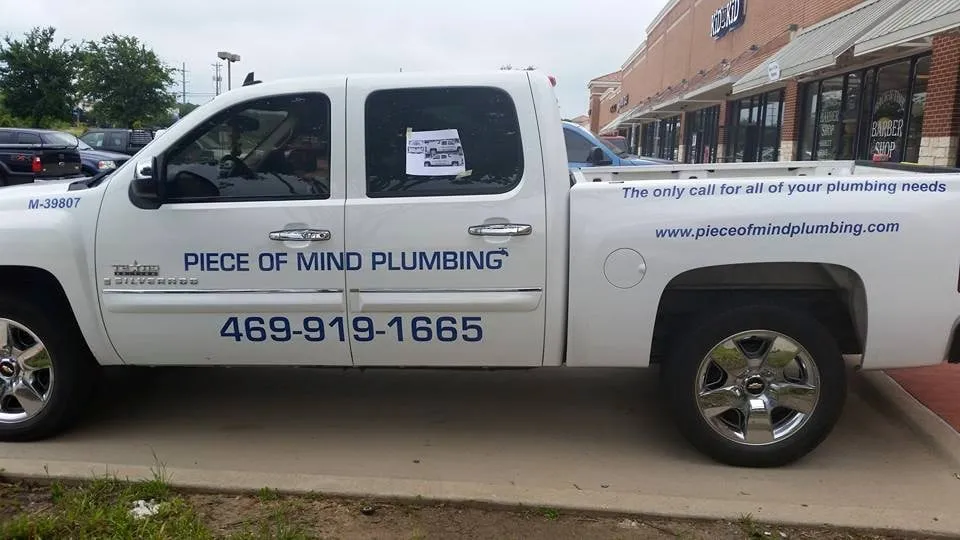 Slide of Piece of Mind Plumbing