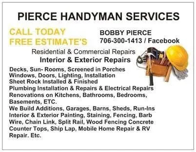 Slide of Pierce Handyman Services