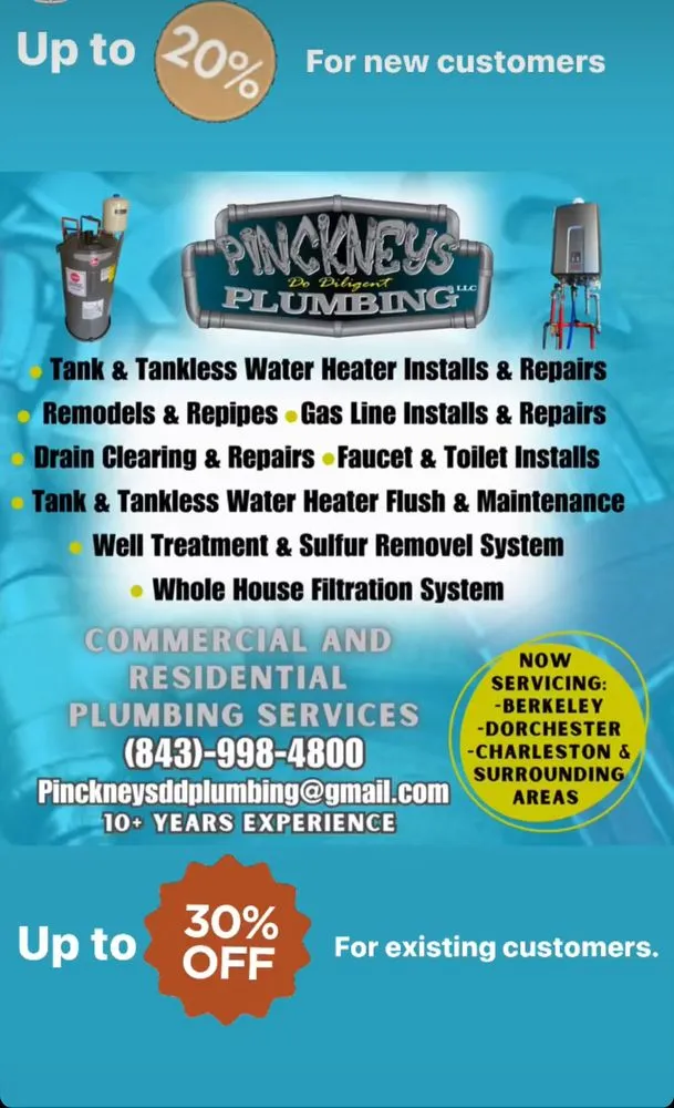 Slide of Pinckneys Do Diligent Plumbing