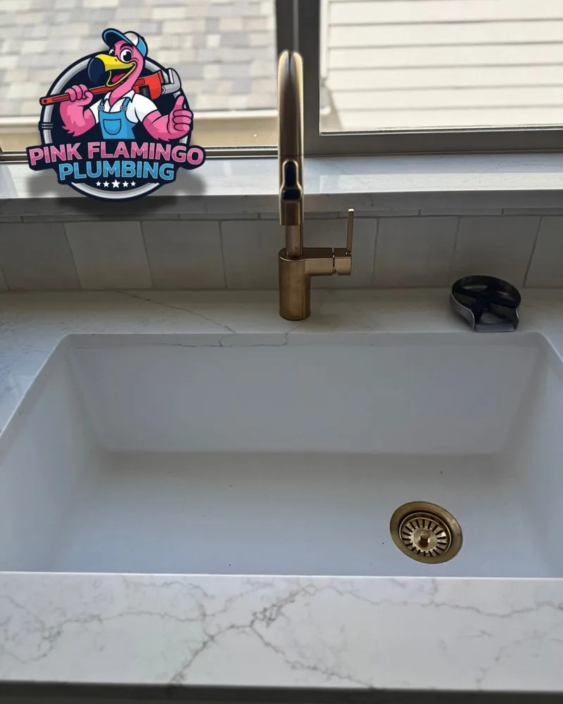 Slide of Pink Flamingo Plumbing