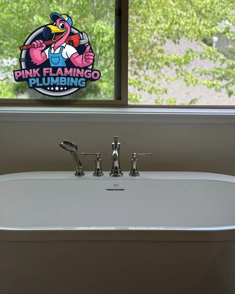 Slide of Pink Flamingo Plumbing