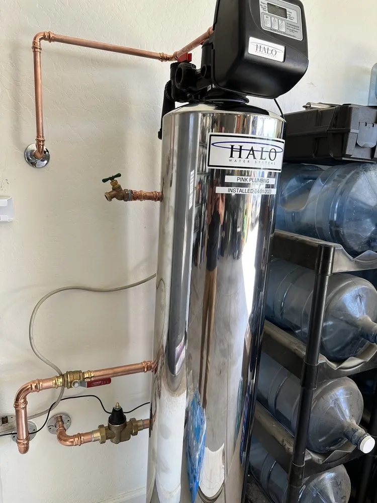 Slide of Pink Plumbing & Sewer