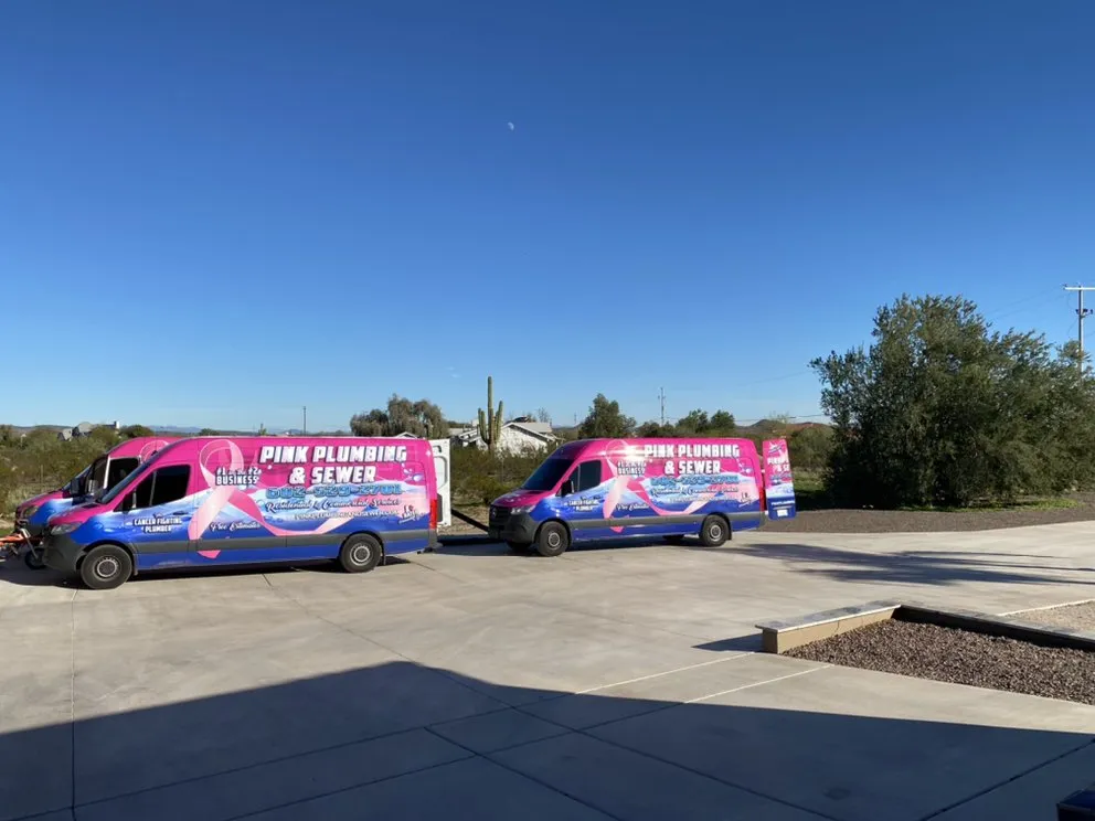 Slide of Pink Plumbing and Sewer