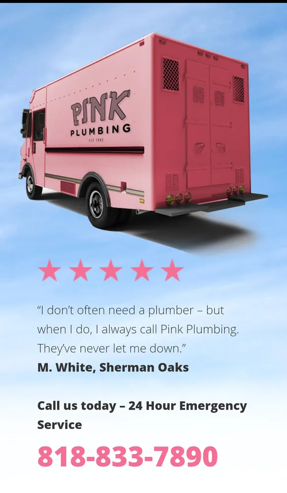 Trusted water heater service service in Sun Valley, CA - Pink Plumbing