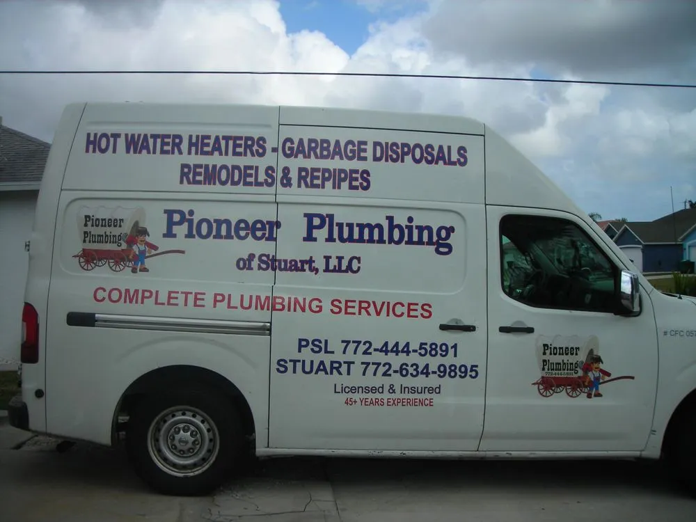Slide of Pioneer Plumbing of Stuart