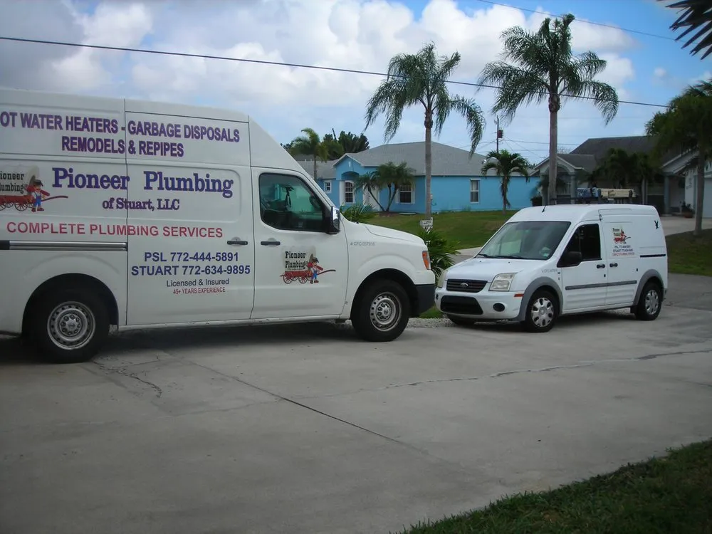Slide of Pioneer Plumbing of Stuart