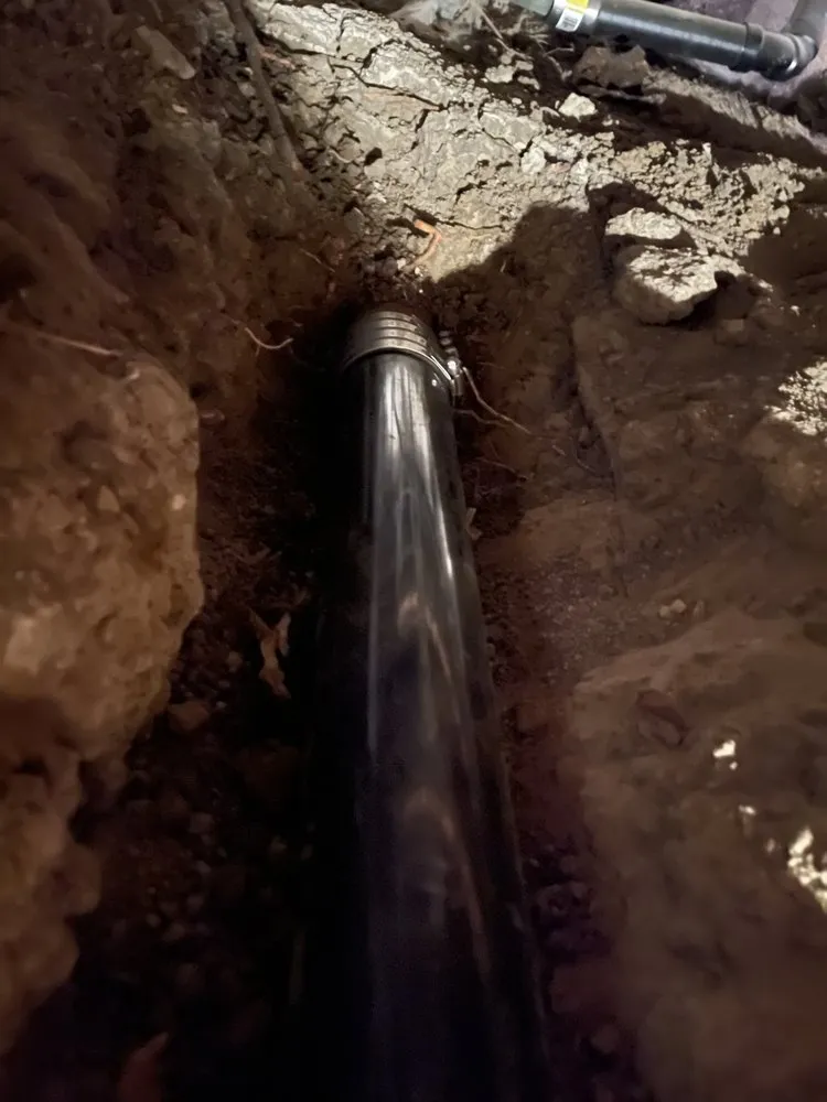 Slide of Pipe Down Plumbing