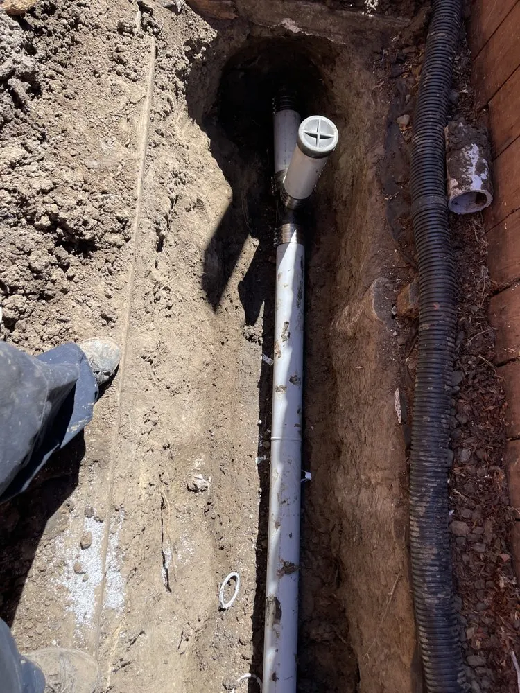 Slide of Pipe Down Plumbing