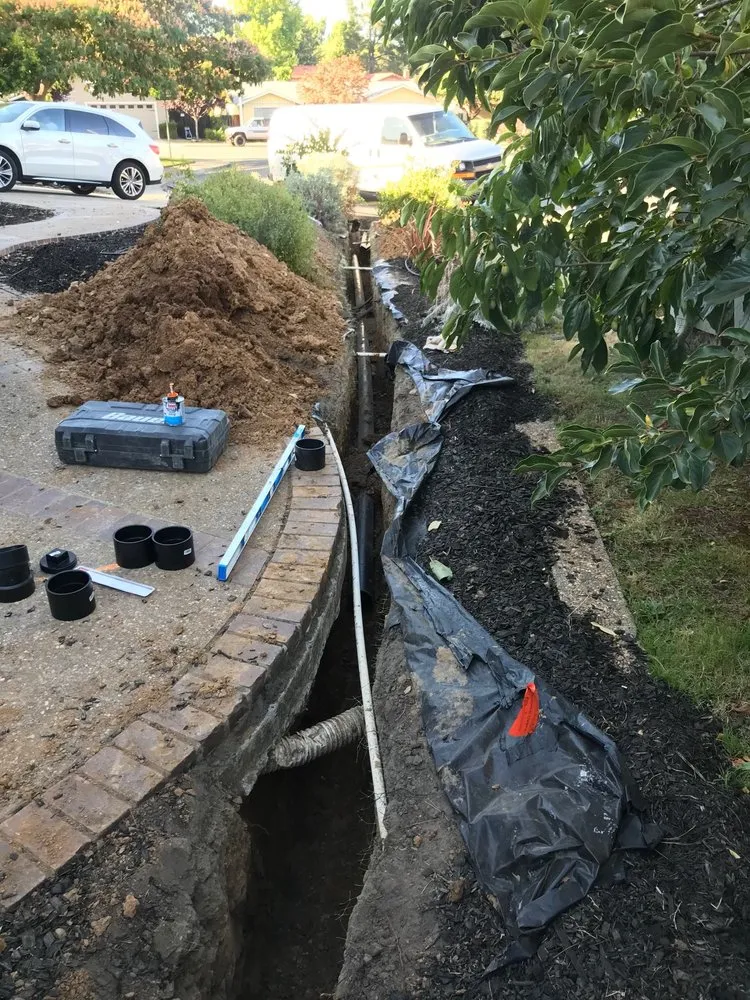 Slide of Pipe Down Plumbing