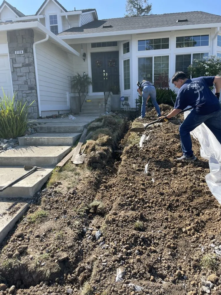 Slide of Pipe Down Plumbing