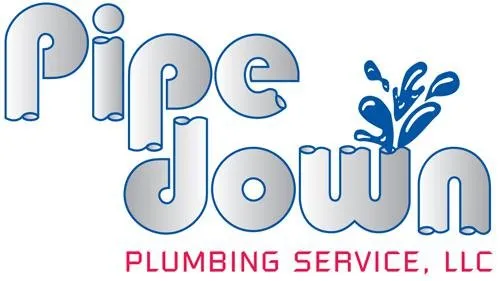 Slide of Pipe Down Plumbing Service
