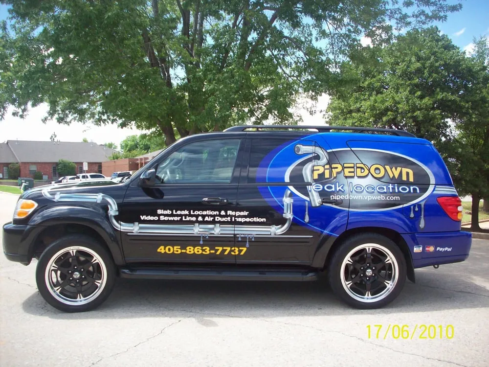 Slide of Pipe Down Slab Leak Repair