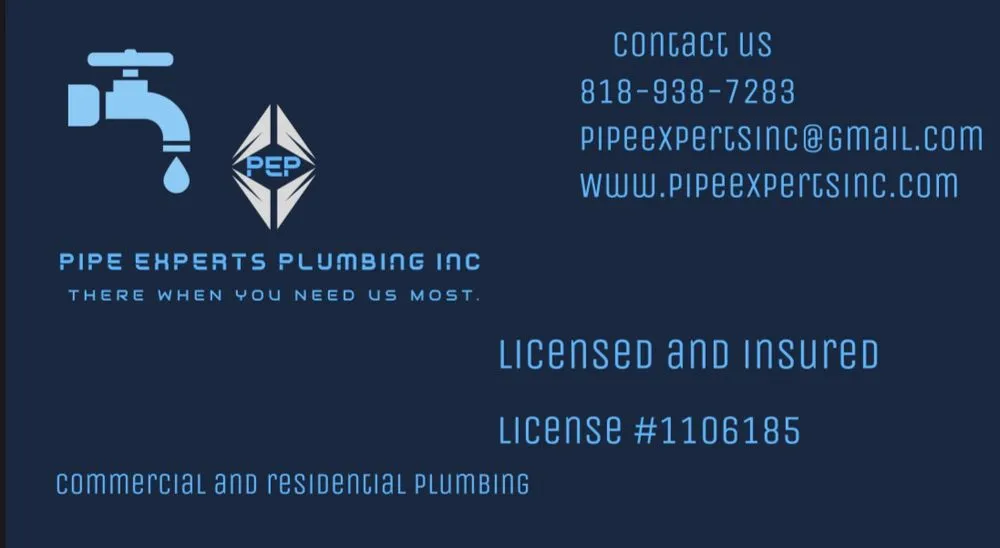 Emergency water heater service experts serving San Fernando Valley, CA - Pipe Experts Plumbing