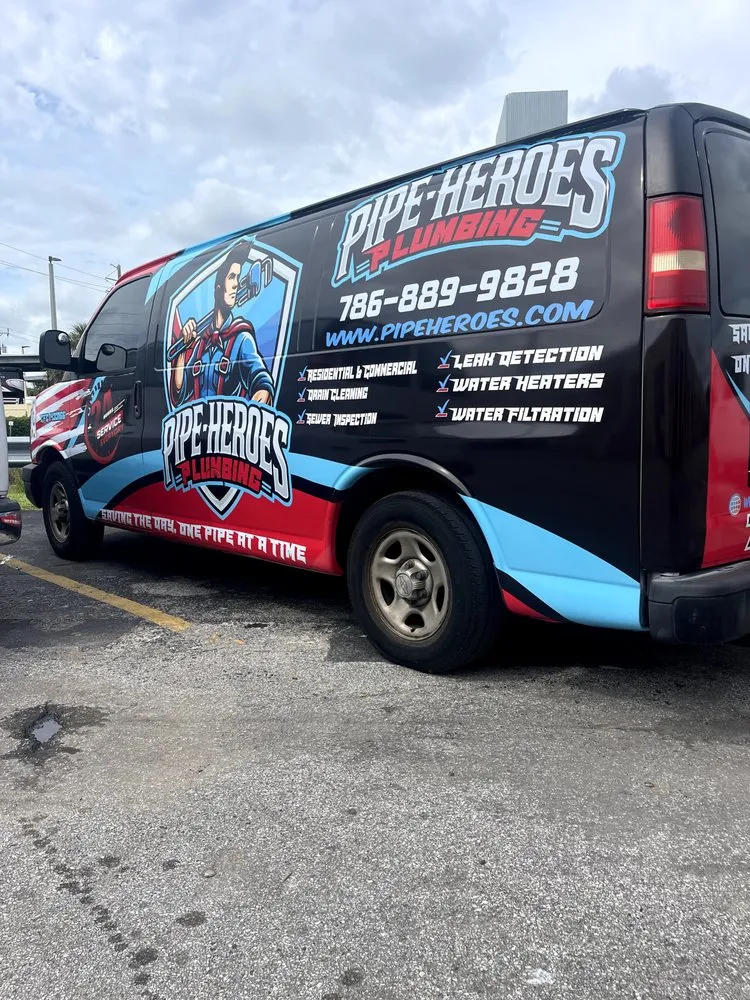 Slide of Pipe Heroes Plumbing