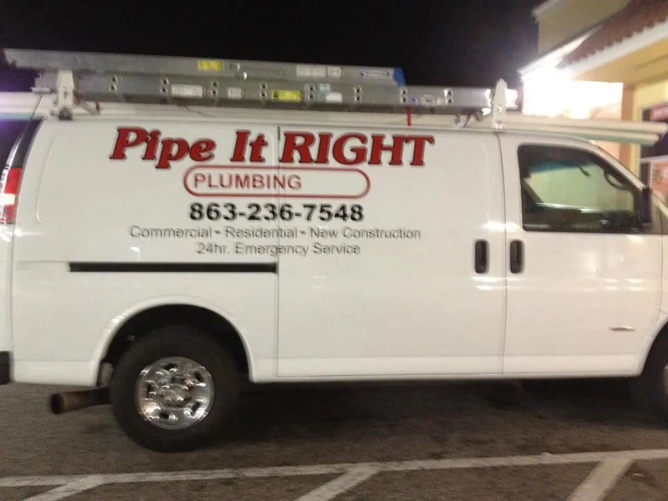 Slide of Pipe it Right Plumbing