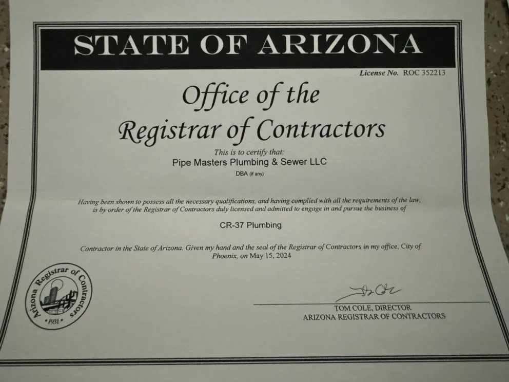 Slide of Pipe Masters Plumbing & Sewer