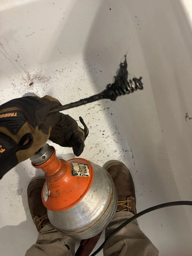 Slide of Pipe Rooter