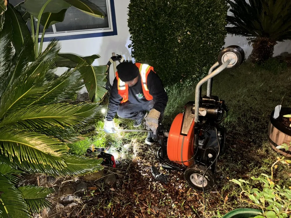 Slide of Pipe Rooter