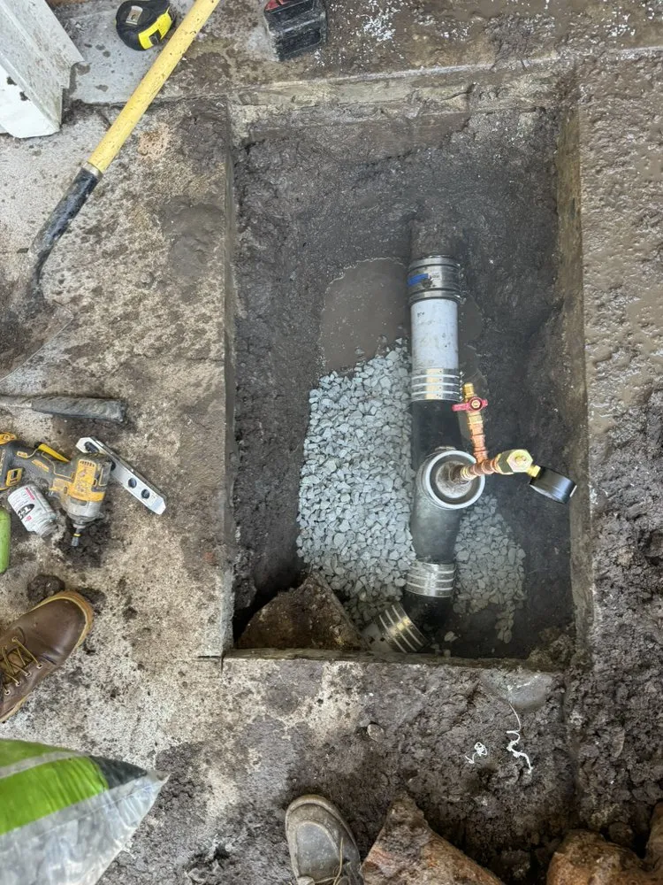 Slide of Pipe Rooter