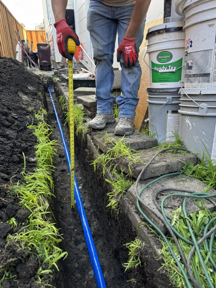 Slide of Pipe Rooter